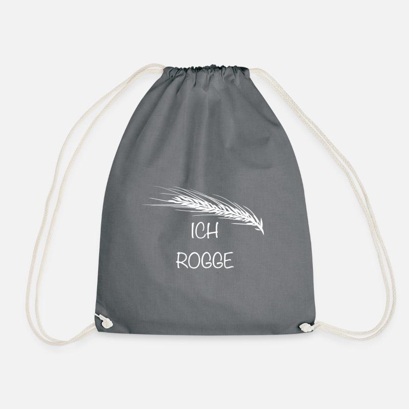 Ich Rogge - Turnbeutel - Grau
