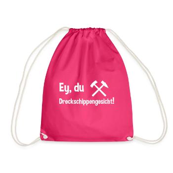 Hé, tu es un imbécile! Proverbes du pot - Sac de sport léger - fuchsia - Devant