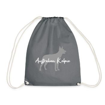 Australian Kelpie - Turnbeutel - Grau - Vorne
