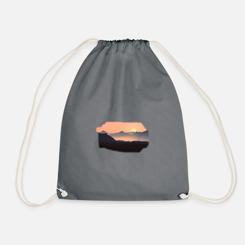 nature - Drawstring Bag - grey