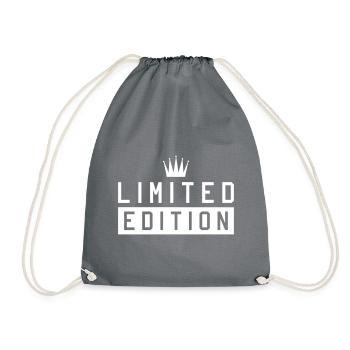 limited edition krone - Turnbeutel - Grau - Vorne