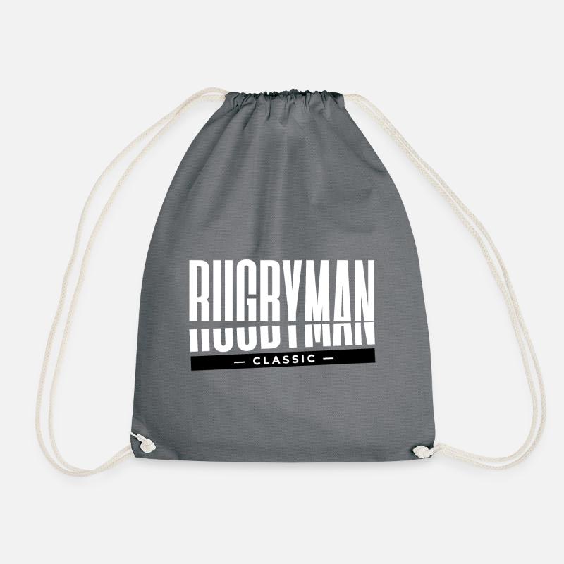 RUGBY-KLASSIKER - Turnbeutel - Grau