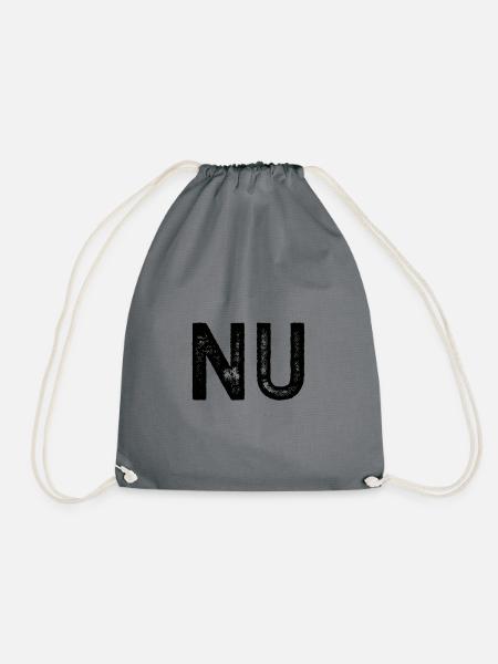 Nu I Ja zu Sachsen I Stolzer Sachse I Geschenk - Turnbeutel - Grau