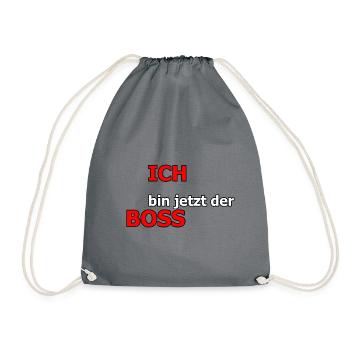 Je suis le patron maintenant - Sac de sport léger - gris - Devant