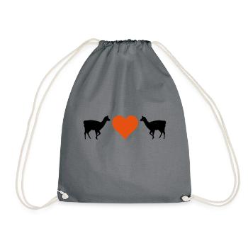 Lama Duo Lama Coeur Lama - Sac de sport léger - gris - Devant