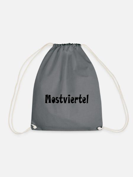 Mostvierel - Turnbeutel - Grau