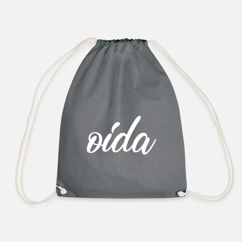oida - Turnbeutel - Grau