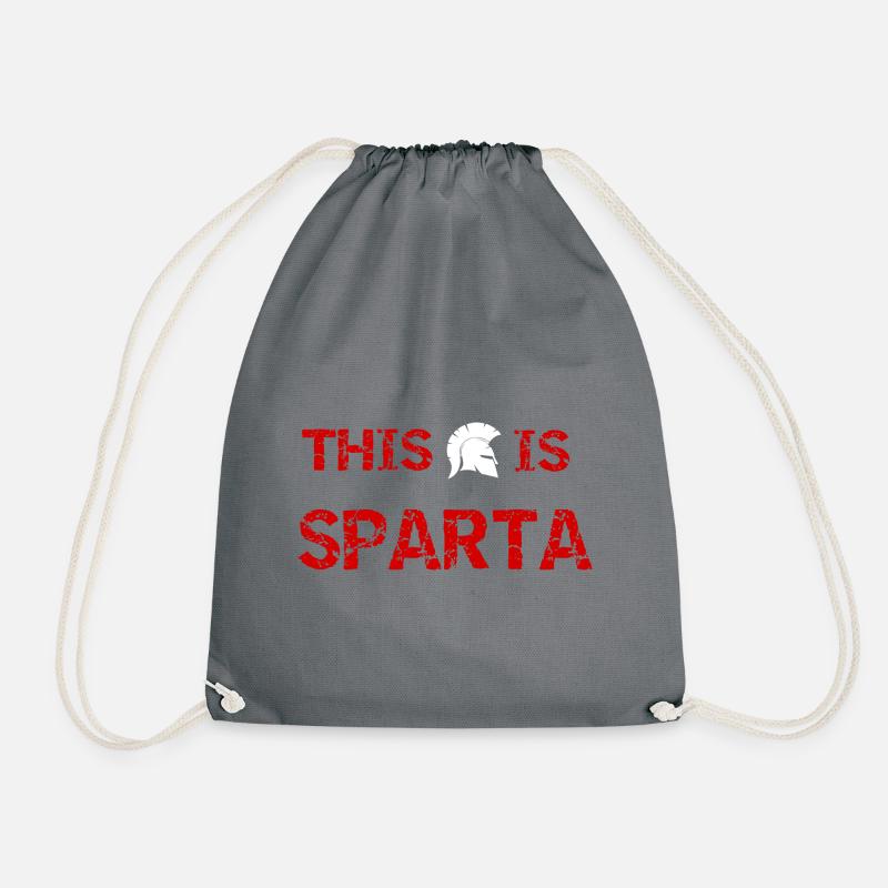 This is Sparta - Turnbeutel - Grau