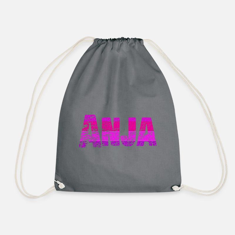 Anja - Turnbeutel - Grau