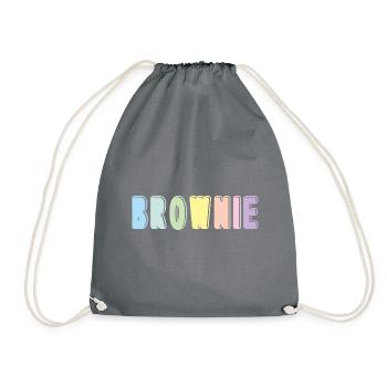 Brownie - Turnbeutel - Grau - Vorne
