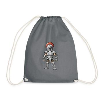 Gladiateur spartiate - Sac de sport léger - gris - Devant