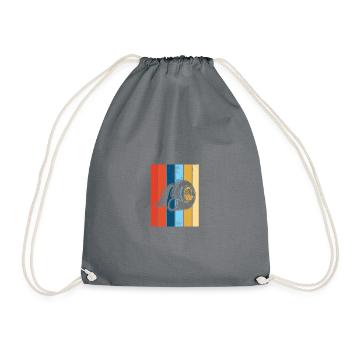 Turbo boost pressure tuning tuner screwdriver - Drawstring Bag - grey - Front