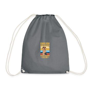 Bowls better than you Bowlers Bowlers Sports bowlers - Drawstring Bag - grey - Front