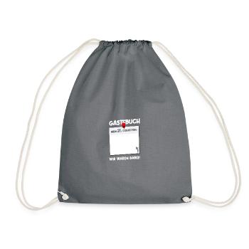 21st Birthday Born 2003 Birthday Gift - Drawstring Bag - grey - Front