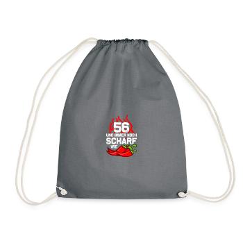 56e anniversaire Né en 1969 Cadeau d’anniversaire - Sac de sport léger - gris - Devant