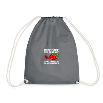 Mes pets sont si tranchants, pets pétant, pètent - Sac de sport léger - gris - Devant