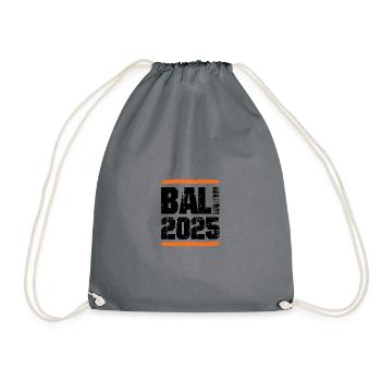 Bali 2025 Team - Drawstring Bag - grey - Front