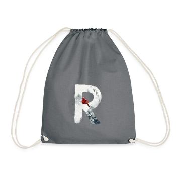 R – caractère décoratif – hiver - Sac de sport léger - gris - Devant