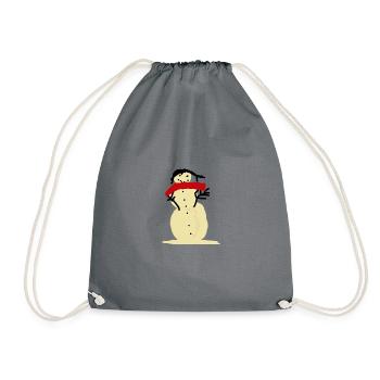 Bonhomme de neige - Sac de sport léger - gris - Devant