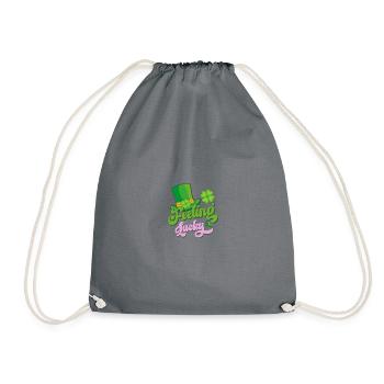St Paddy's St Patricksday St Patrick Day - Drawstring Bag - grey - Front