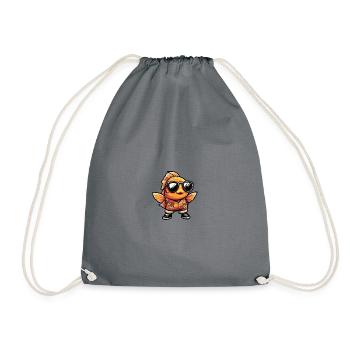 Vacances de bande dessinée Goldfish - Sac de sport léger - gris - Devant