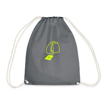 teabag - Turnbeutel - Grau - Vorne
