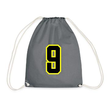 Justaucorps à 9 chiffres - Sac de sport léger - gris - Devant