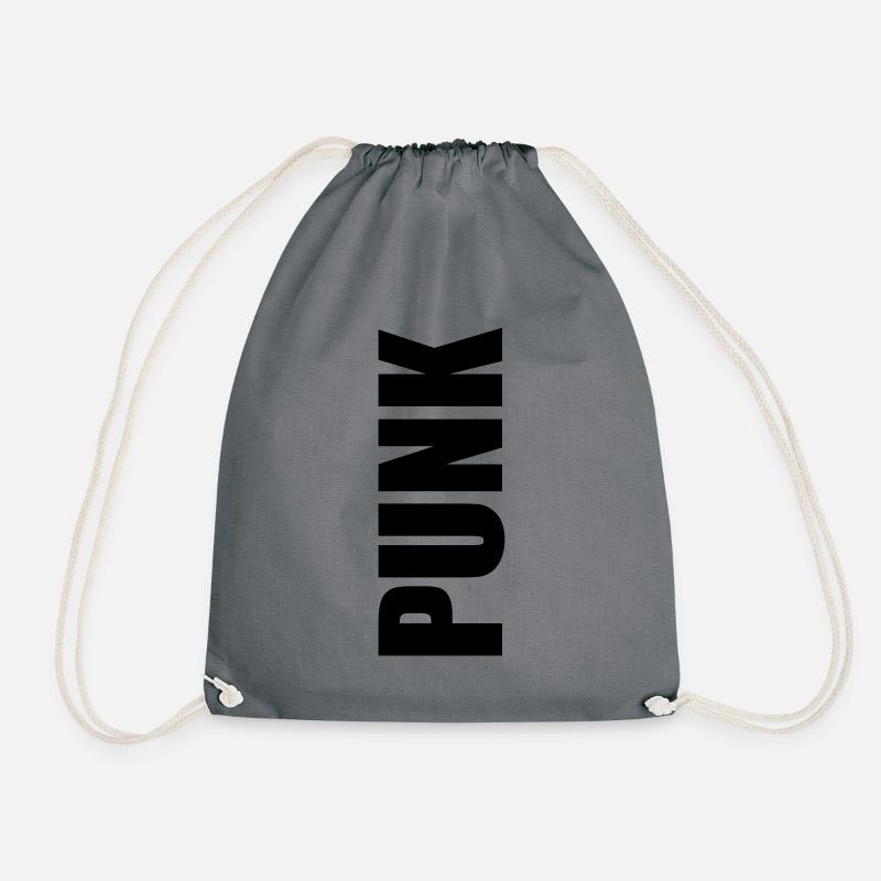 Punk - Turnbeutel - Grau