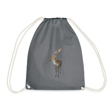 Cerf - Sac de sport léger - gris - Devant