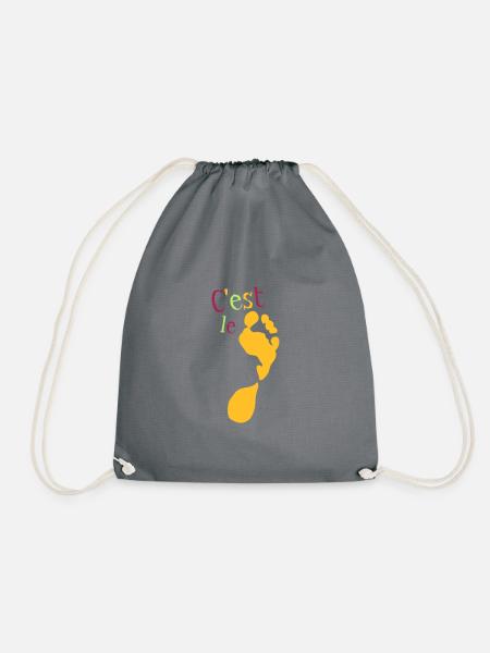 cest le pied - Sac de sport léger - gris