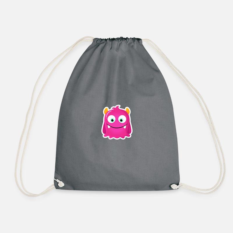 Monster Gorkii - Turnbeutel - Grau