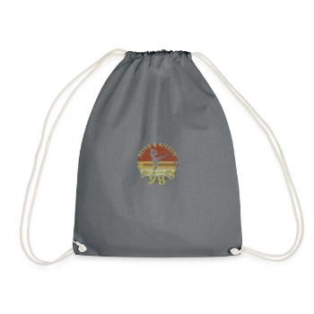 44th birthday Alive and kickin since 09/1980 - Drawstring Bag - grey - Front