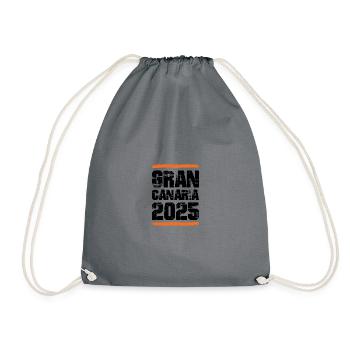 Gran Canaria 2025 Team - Drawstring Bag - grey - Front