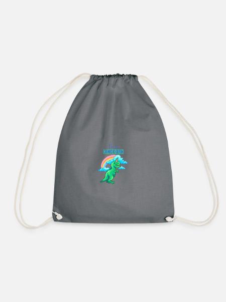 I'm a Dinocorn - Turnbeutel - Grau