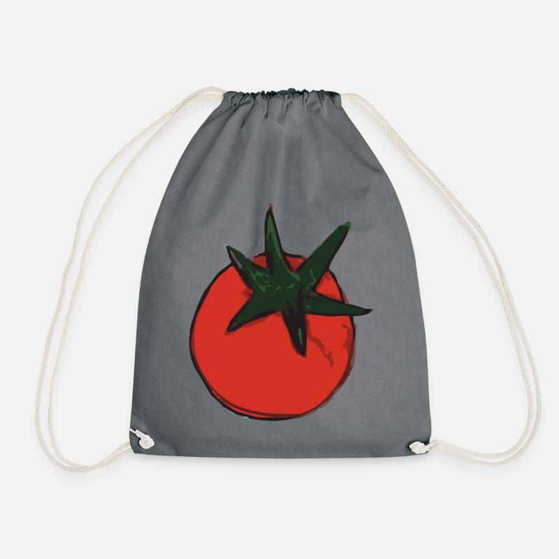 tomate tomatoe - Turnbeutel - Grau