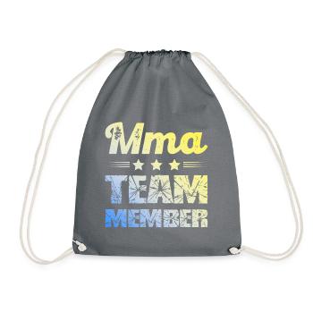 Mma Team - Turnbeutel - Grau - Vorne