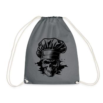 Chef Skeleton Chef - Sac de sport léger - gris - Devant