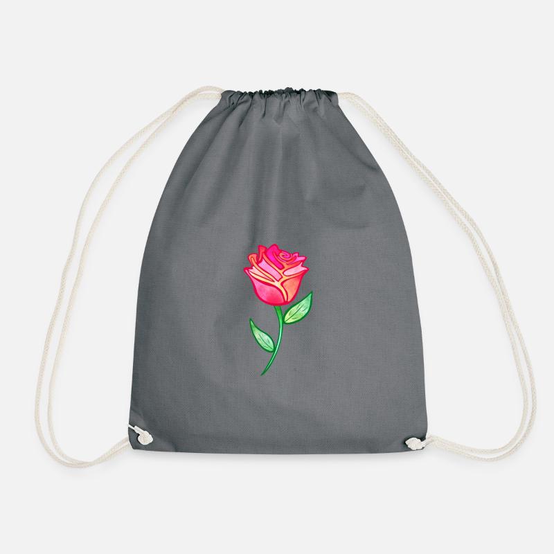 Rose nébuleuse - Sac de sport léger - gris