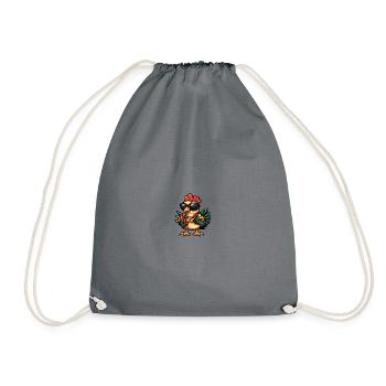 Turquie Bande dessinée Été frais - Sac de sport léger - gris - Devant