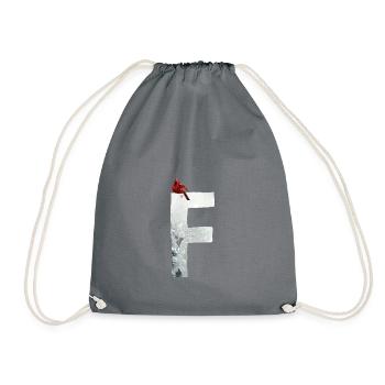 F – caractère décoratif – hiver - Sac de sport léger - gris - Devant