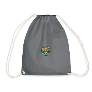 Appels d’aventure – Badge extérieur - Sac de sport léger - gris - Devant