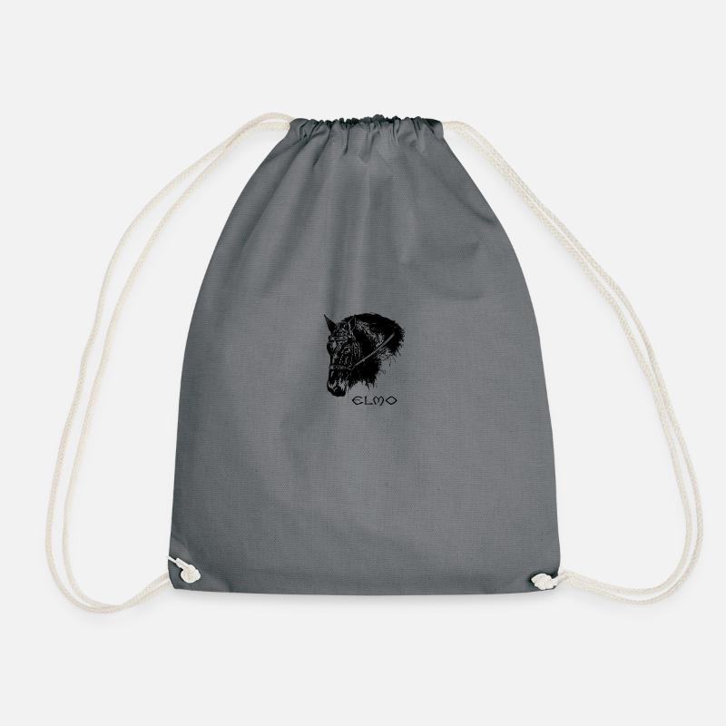 Elmo - Drawstring Bag - grey