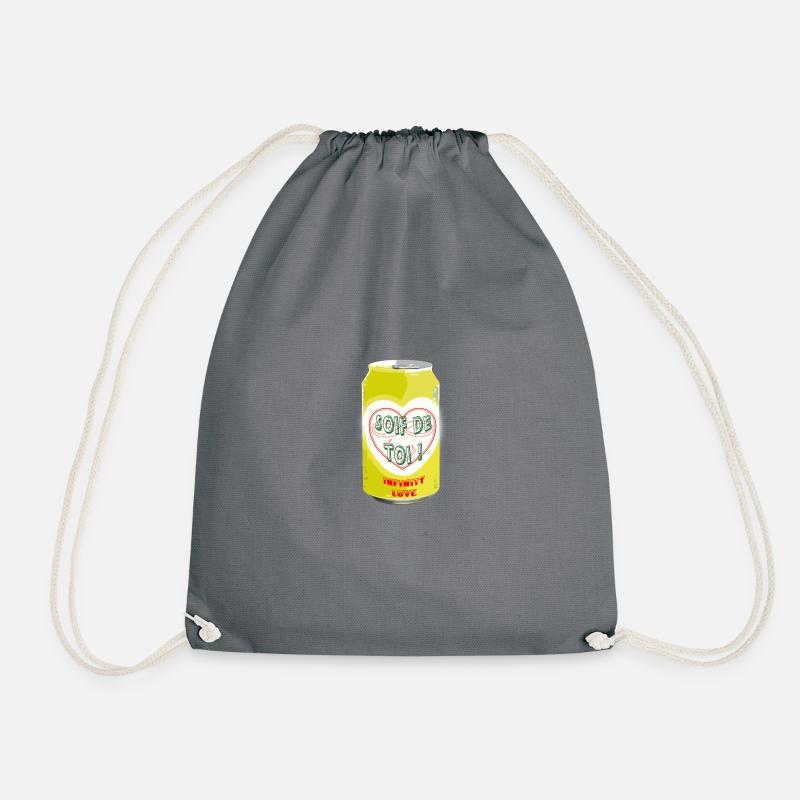Can 033 cl thirst for you - Drawstring Bag - grey