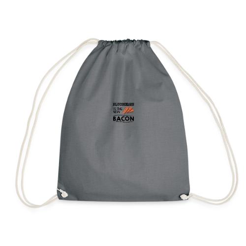 Blockchain is the new bacon - Drawstring Bag