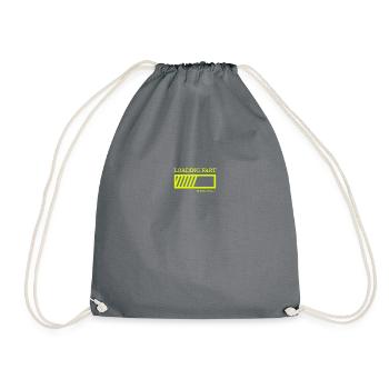 Loading Fart - Drawstring Bag - grey - Front