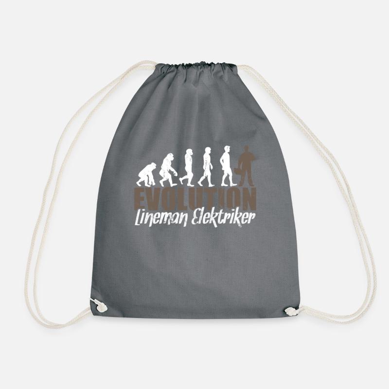 Evolution électricien - Sac de sport léger - gris