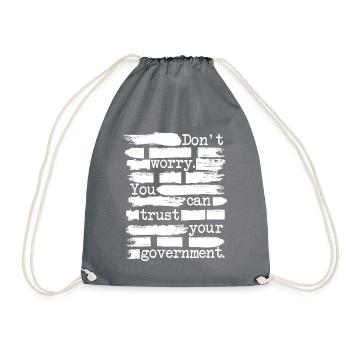 Anarchiste Anarchisme Anarchie Censure blanc - Sac de sport léger - gris - Devant