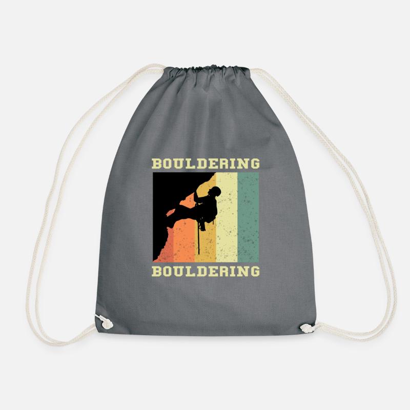 Bouldering Bouldering - Turnbeutel - Grau