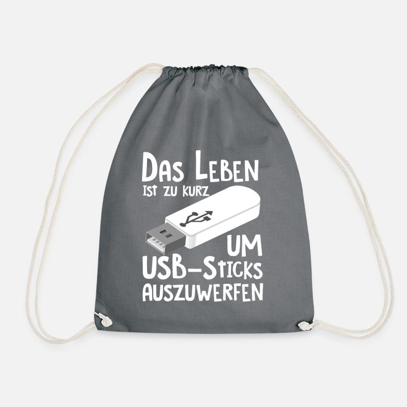 Informatiker Programmierer Student - Turnbeutel - Grau