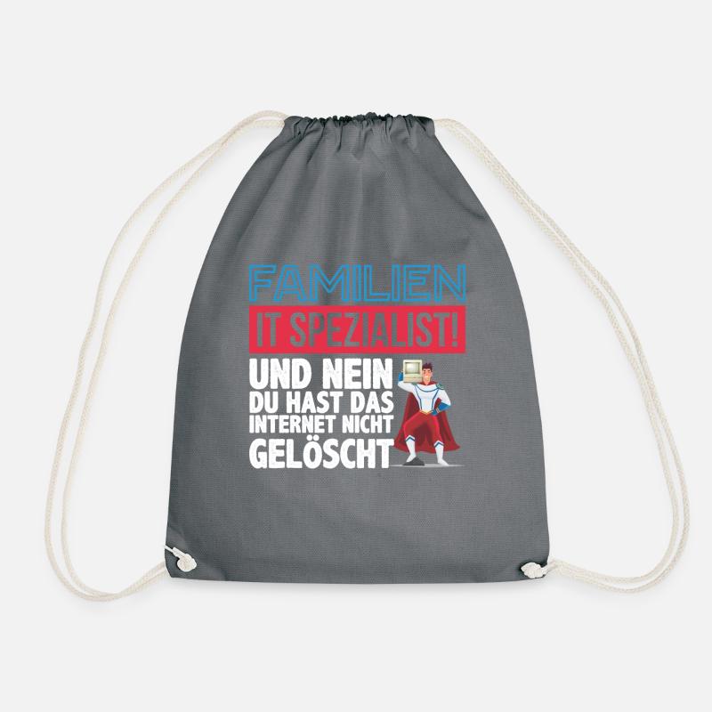 Programmierer Informatiker - Turnbeutel - Grau